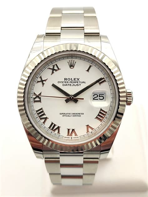 rolex datejust roman face.